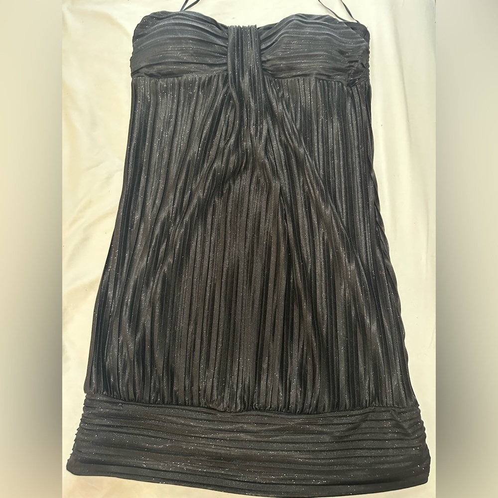 Poema Shimmering Black Blouse